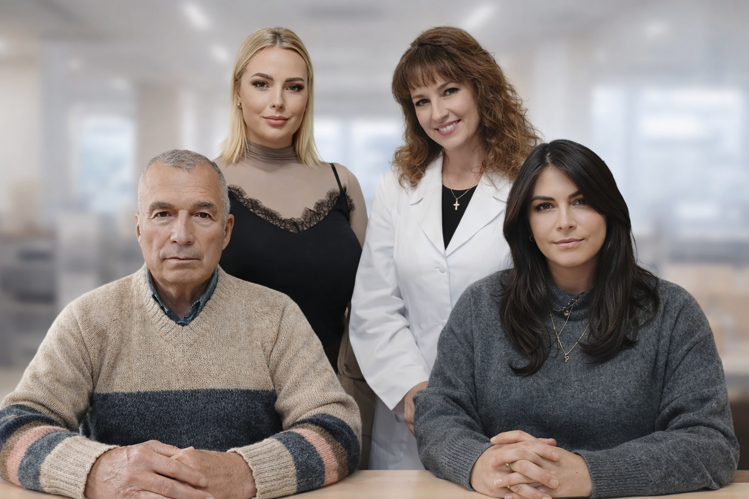 Команда центру Alko Recovery під час обговорення плану лікування